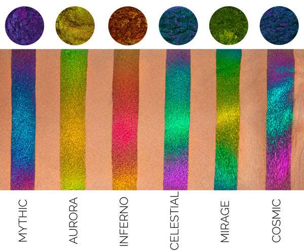 AURORA CHROMASHIFT PIGMENT – Nikkia Joy Cosmetics